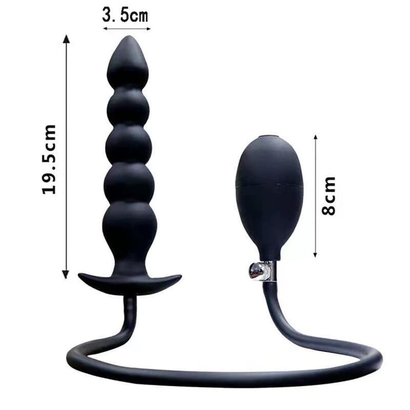 Lovesvive Super Große XXL Aufblasbarer Analplug für Vagina Anus Expansion mit Abnehmbarer Pumpe Fetisch SM Analsex 3 Lovesvive Super Große XXL Aufblasbarer Analplug für Vagina Anus Expansion mit Abnehmbarer Pumpe Fetisch SM Analsex