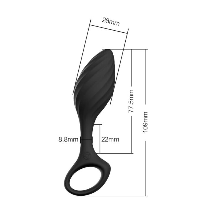 Nomi Tang Analvibratoren Vibratorensets mit 10 Vibrationsmodi Buttplug Sex Spielzeug