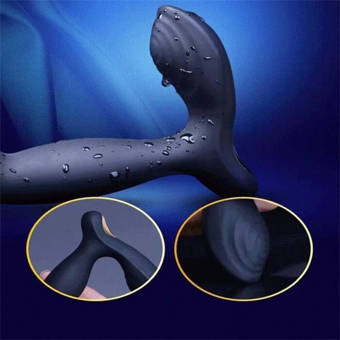 Omysky Analvibratoren für Mann mit 10 Vibrationsmodi Recargable Prostata Massage mit Fernbedienung