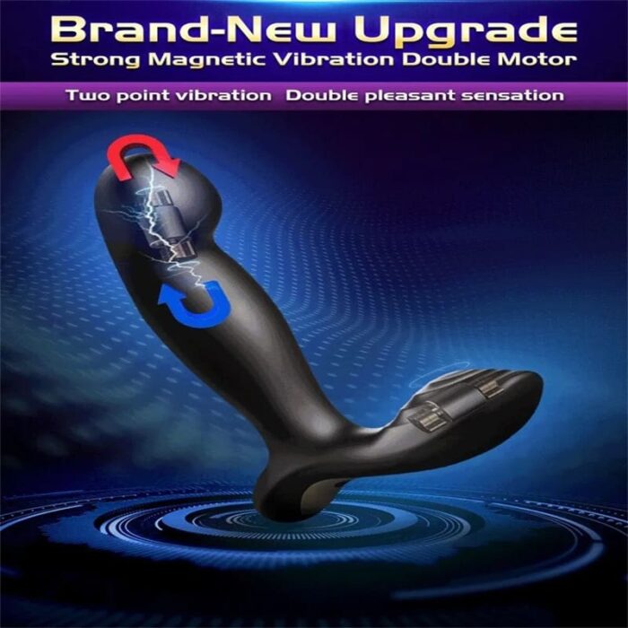 Omysky Analvibratoren für Mann mit 10 Vibrationsmodi Recargable Prostata Massage mit Fernbedienung