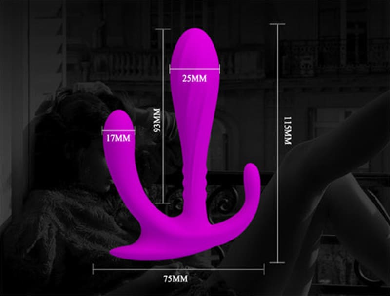 Pretty Love Dildo BI-014286 Analvibratoren für Mann Rosa Dildo Anal Plug