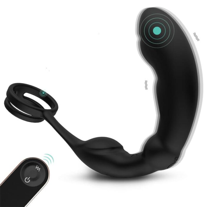 Roomfun QS-039 Anal Vibrator Prostata Stimulation Männer mit 9 Vibrations Sex Spielzeug für die Männer