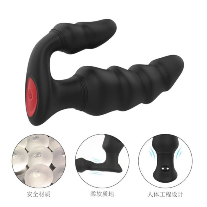 S-HANDE S198 Analvibratoren für Männer Prostata Stimulation mit 9 Vibrationen Analplug Sexspielzeug