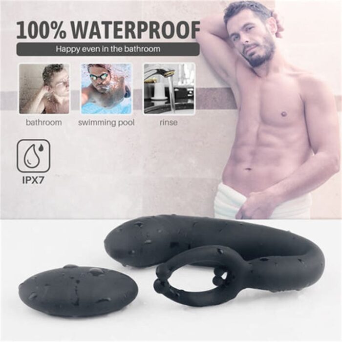 S-HANDE S234-2 Prostata Massagegerät Analvibrator für Mann mit 9 Vibrationsmodi Silikon Anal Dildo Sex Toys