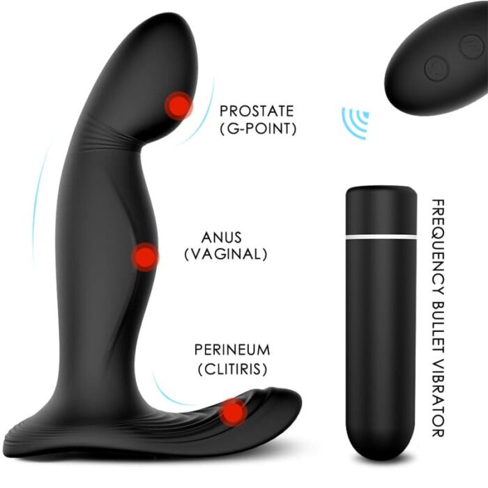 SHD-S113-2 Analvibratoren für Mann mit 9 Vibrationsmodi G Punkt Vibration für Frauen Sex Spielzeug für die Männer