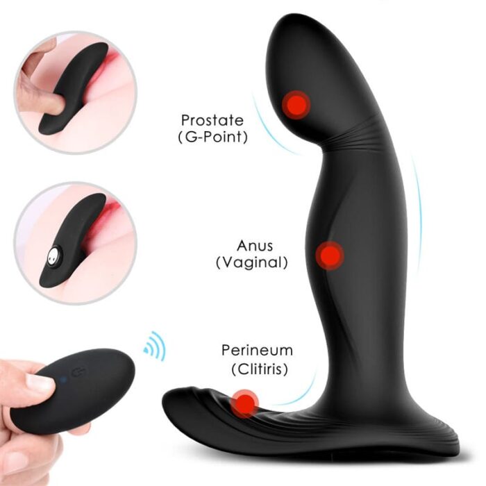 SHD-S113-2 Analvibratoren für Mann mit 9 Vibrationsmodi G Punkt Vibration für Frauen Sex Spielzeug für die Männer