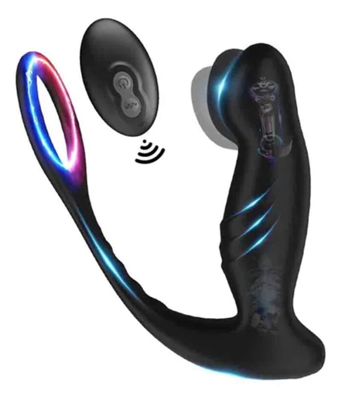 Sexy Niuniu Prostate Massager mit 10 Vibrations Analvibratoren Sex Spielzeug für die Männer Paare mit Fernbedienung