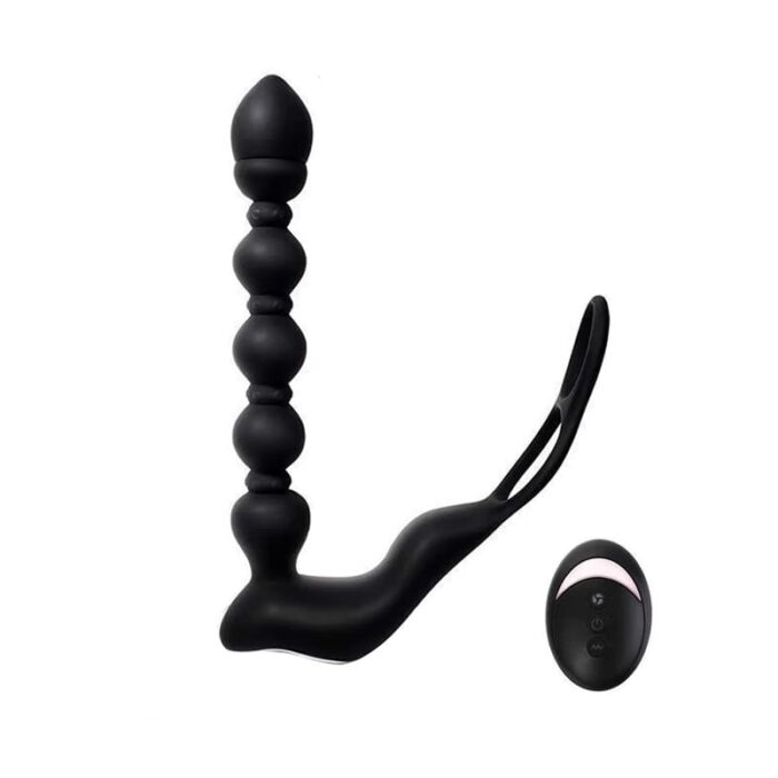 The Tower Analkugel Analvibratoren für Mann Frau mit 10 Vibrationsmodi Anal Dildo Vibrator Analplug für Männer Frauen