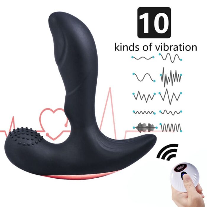 YEAIN YY807 Analvibratoren Männer Anal Dildo mit 9 Vibrations und Rotations Anal Plug Sex Spielzeug für die Paare