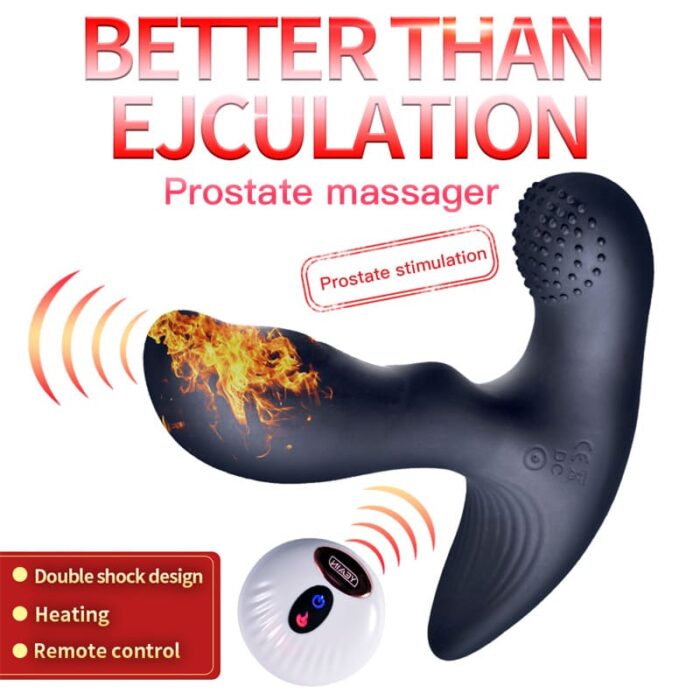YEAIN YY807 Analvibratoren Männer Anal Dildo mit 9 Vibrations und Rotations Anal Plug Sex Spielzeug für die Paare