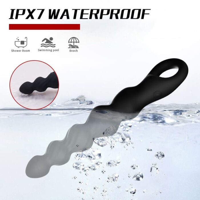 YEAIN YY810 Analkugeln Prostata Stimulator mit 12 Vibrations Analvibrator Sex Spielzeug für die Paare