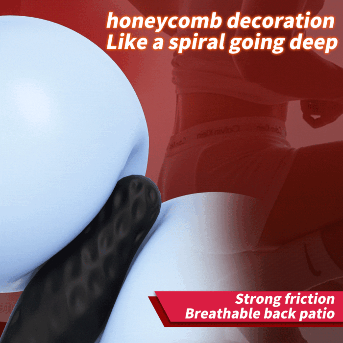 YEAIN YY813 Anal Dildo Männer Prostata Stimulator mit 12 Vibrations & 3 Stoßfunktion Wasserdicht Analvibrator