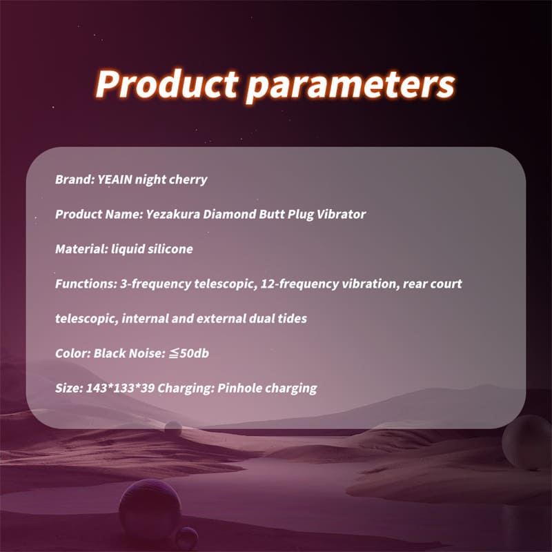 YEAIN YY813 Anal Dildo Männer Prostata Stimulator mit 12 Vibrations & 3 Stoßfunktion Wasserdicht Analvibrator