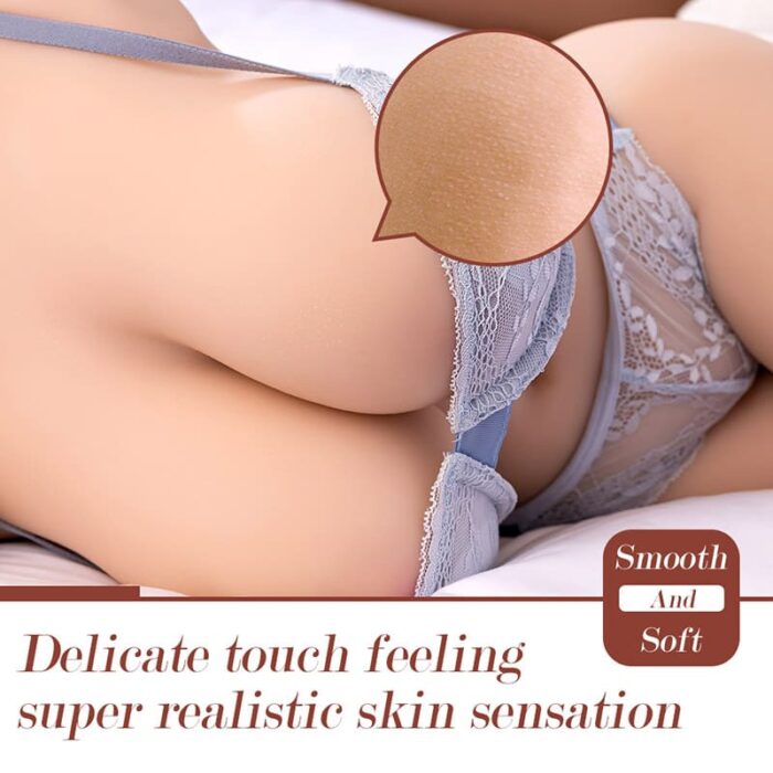 10,6KG Freira Realistischer BBW Sexpuppen Masturbator Torso mit Großen Brüsten, Vaginal und Anal