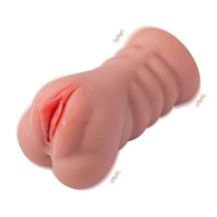 18,5CM Automatischer Pocket Pussy mit 10 Vibrations Taschenmuschi Masturbator für die Männër