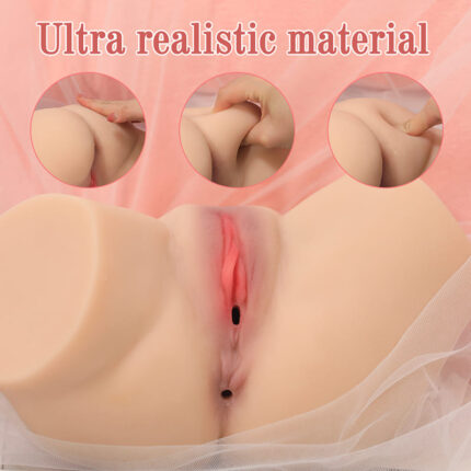 2.67KG Eva Realistische Sexpuppen Masturbator Torso Arsch Masturbator mit Vagina und Anal – Bild 2