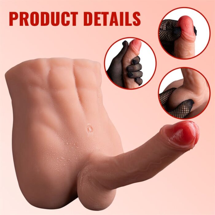 2,3KG Bartley Männliche Sexpuppen Torso Masturbator mit Realistischer Dildo