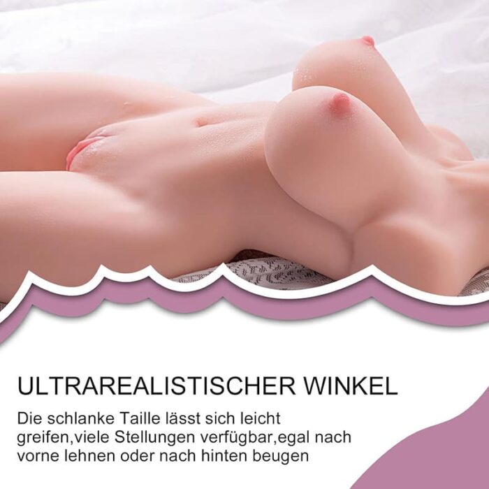 3,6KG SIBYL Sexpuppen Torso Realistischer Masturbator Sex Spielzeug für die Männer Solo