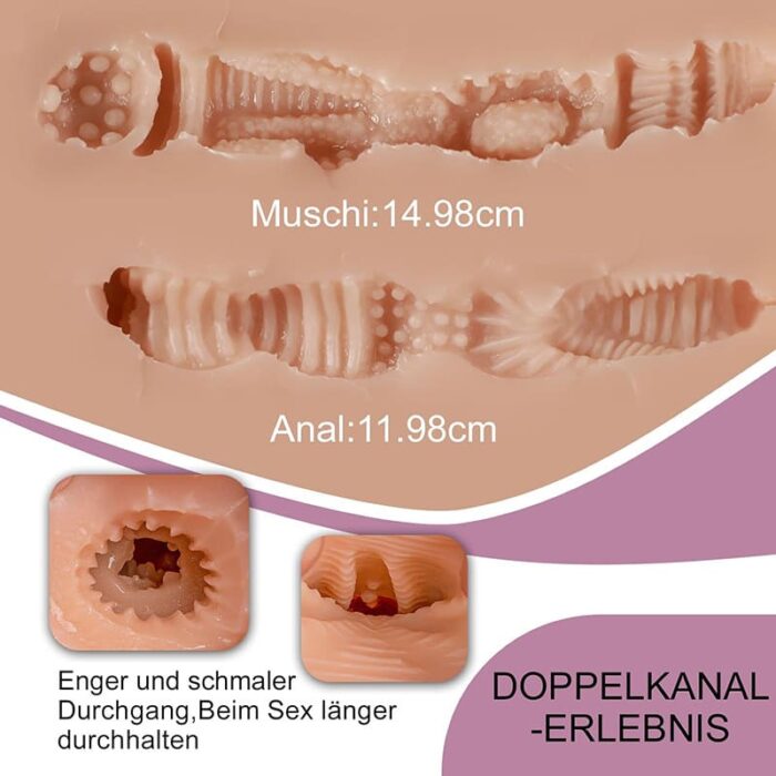 3,6KG SIBYL Sexpuppen Torso Realistischer Masturbator Sex Spielzeug für die Männer Solo
