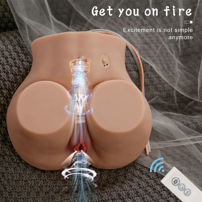 6,1KG Agatha Automatischer Realistischer Arsch Masturbator Torso mit 5 Vibration und Saugt Sex Spielzeug für die Männer