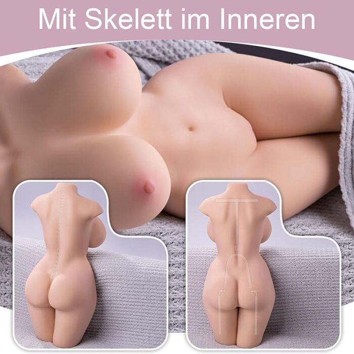 7KG PACHEL Sexpuppen Masturbator Torso mit Großen Brüsten Sex Spielzeug für die Frau Sëx Spiëlzeug für die Paare
