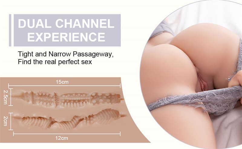 8,14KG Rosman Sexpuppen Masturbator Torso mit Großen Brüsten Sex Spielzeug für die Männer