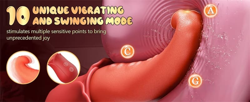 Lovesvibe Rose Vibration für frauen klitoris Stimulator Mit 10 Vibrationsmodi Sex Spielzeug für Die Frau Paare