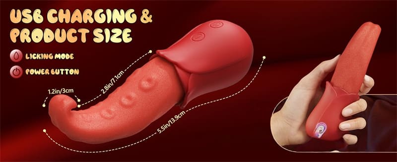 Lovesvibe Rose Vibration für frauen klitoris Stimulator Mit 10 Vibrationsmodi Sex Spielzeug für Die Frau Paare